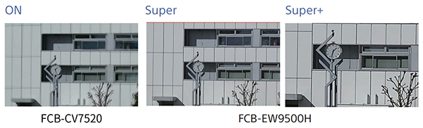 SONY FCB-CV7520與FCB-EW9500H圖像防抖功能對(duì)比